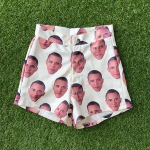 O mighty Barrack Obama shorts y2k